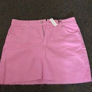 TOPSHOP DENIM SKIRT